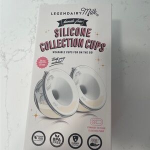 Legendary milk Silicone Collection Cups - White